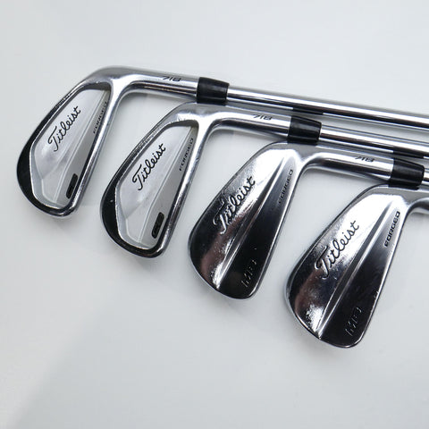 Used Titleist 718 CB & 718 MB Iron Set / 4 - PW / Regular Flex