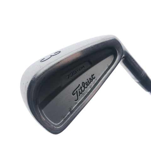 Used Titleist 735.CM Chrome 3 Iron / 22 Degrees / Regular Flex