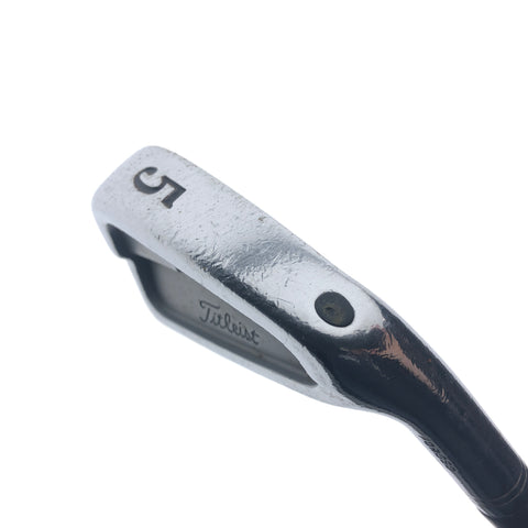 Used Titleist 735.CM Chrome 5 Iron / 28 Degrees / Stiff Flex