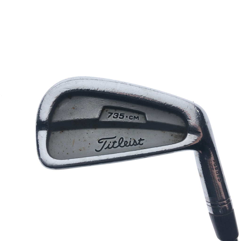 Used Titleist 735.CM Chrome 5 Iron / 28 Degrees / Stiff Flex