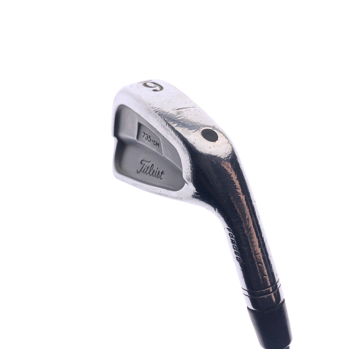 Used Titleist 735.CM Chrome 6 Iron / Stiff Flex