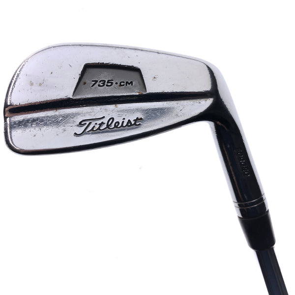 Used Titleist 735.CM Chrome 9 Iron / Stiff Flex
