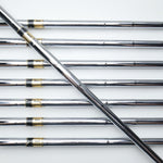 Used Titleist 735.CM Chrome Iron Set / 3 - PW / Stiff Flex