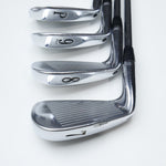 Used Titleist 735.CM Chrome Iron Set / 3 - PW / Stiff Flex