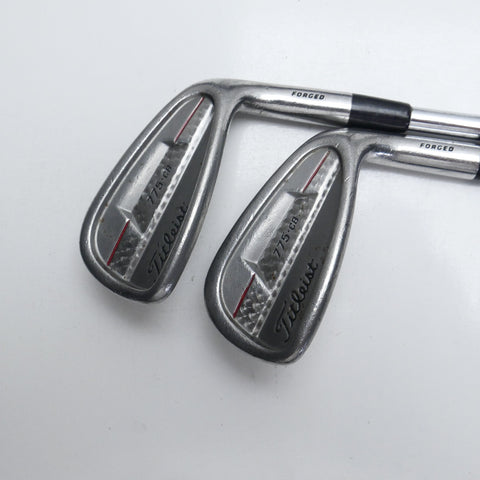 Used Titleist 775.CB Iron Set / 6 - PW / Regular Flex