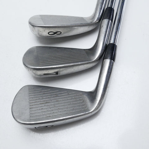 Used Titleist 775.CB Iron Set / 6 - PW / Regular Flex
