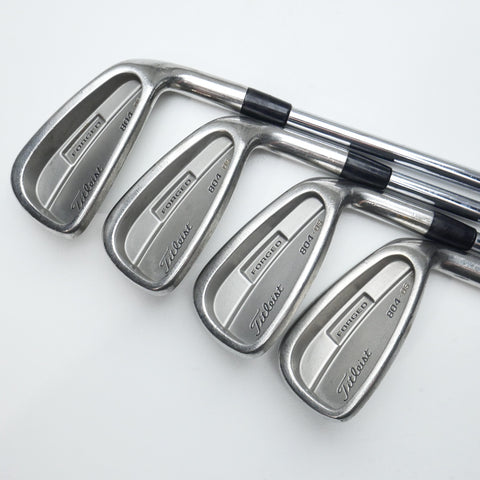 Used Titleist 804.OS Iron Set / 3 - PW / Regular Flex