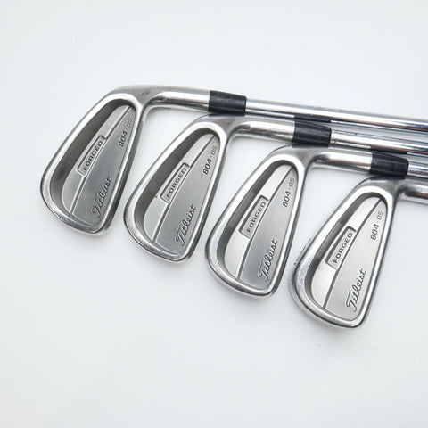 Used Titleist 804.OS Iron Set / 3 - PW / Regular Flex