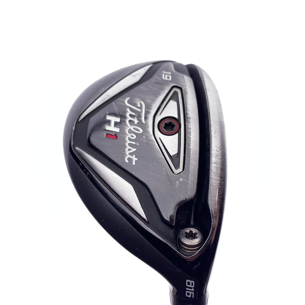 Used Titleist 816 H1 3 Hybrid / 19 Degrees / Regular Flex