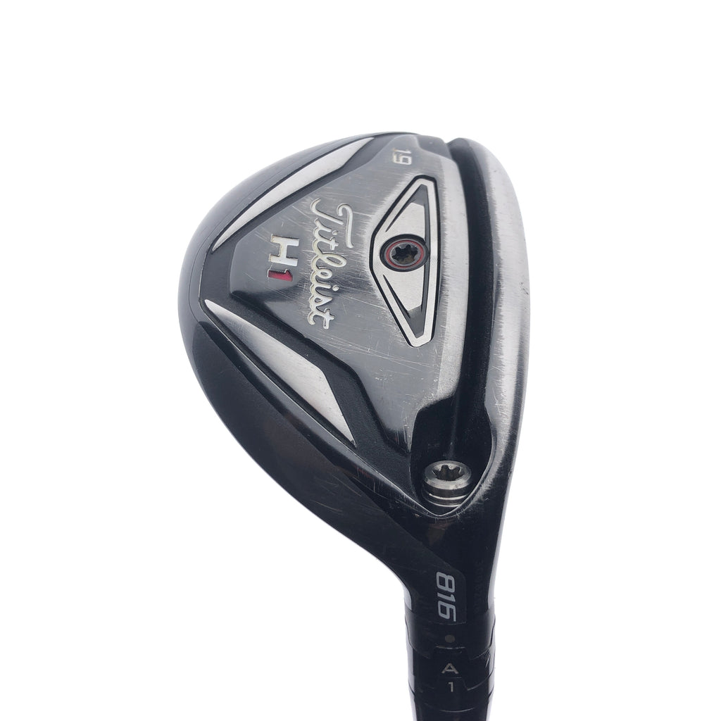 Used Titleist 816 H1 3 Hybrid / 19 Degrees / Stiff Flex
