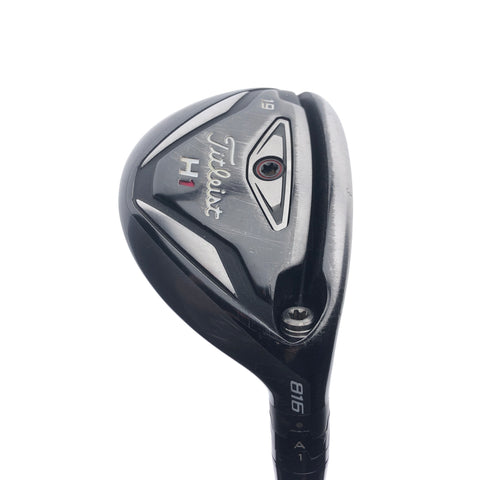 Used Titleist 816 H1 3 Hybrid / 19 Degrees / Stiff Flex
