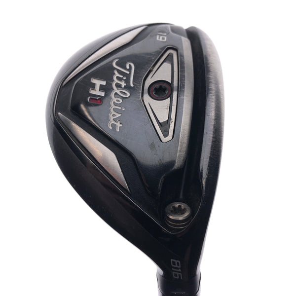 Used Titleist 816 H1 3 Hybrid / 19 Degrees / Stiff Flex
