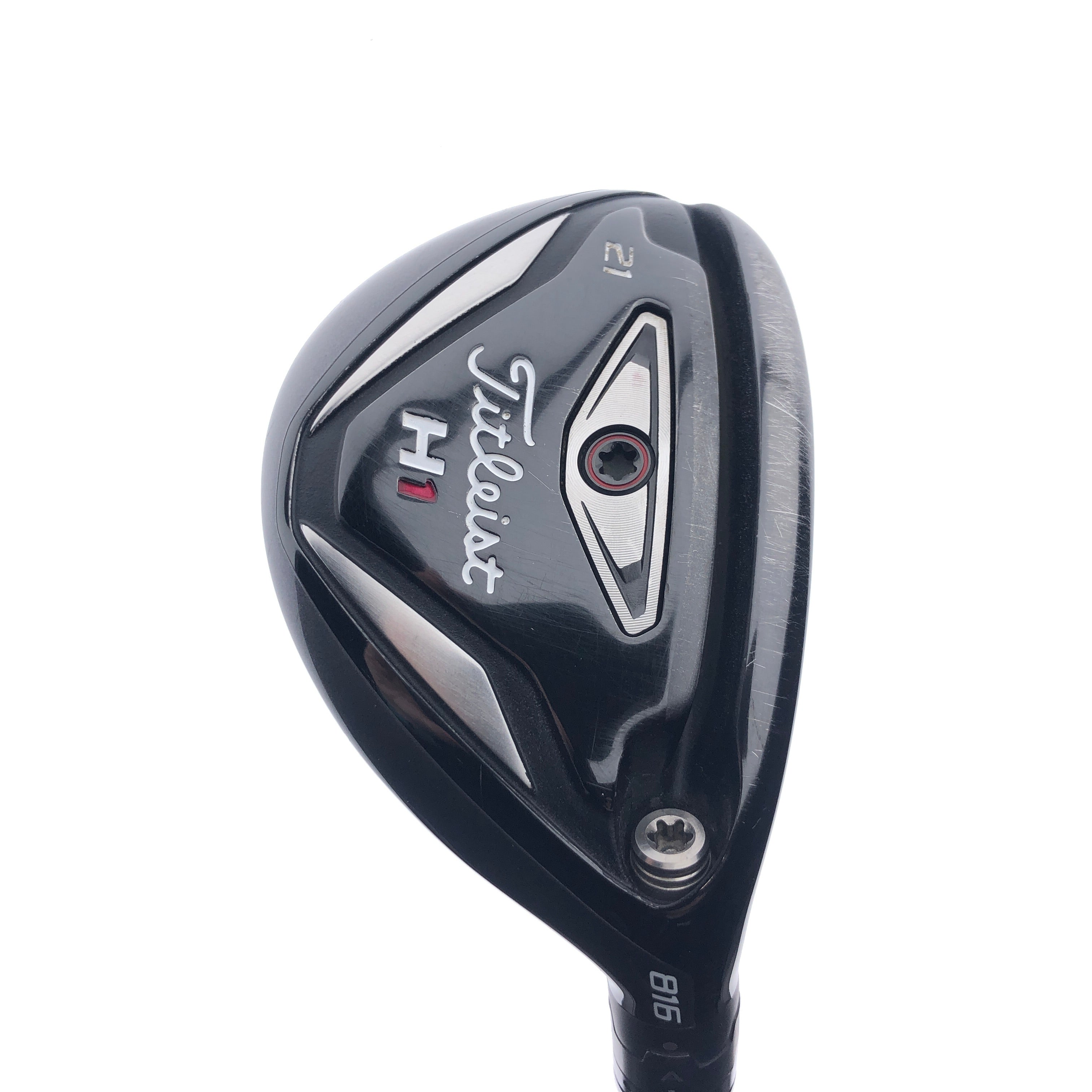 Used Titleist 816 H1 3 Hybrid / 21.0 Degrees / Stiff Flex