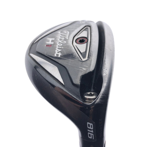 Used Titleist 816 H1 4 Hybrid / 21 Degrees / Regular Flex