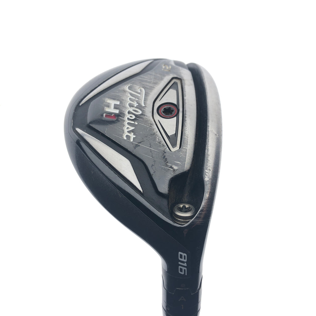 Used Titleist 816 H1 4 Hybrid / 21 Degrees / Regular Flex