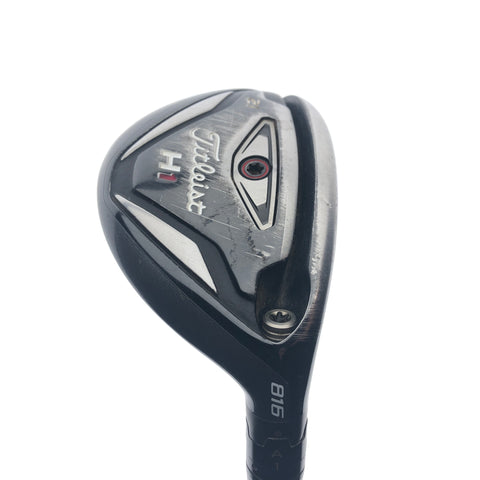 Used Titleist 816 H1 4 Hybrid / 21 Degrees / Regular Flex