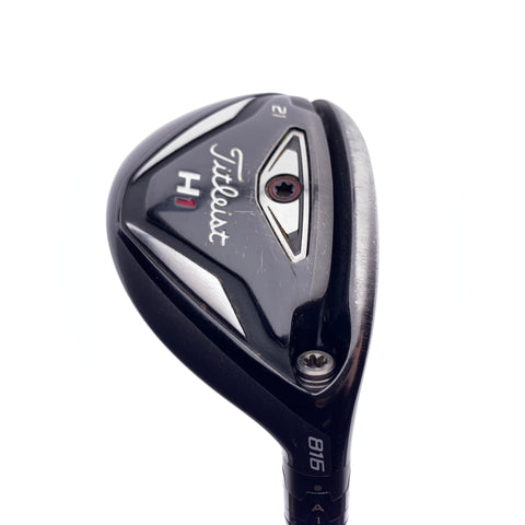 Used Titleist 816 H1 4 Hybrid / 21 Degrees / Regular Flex