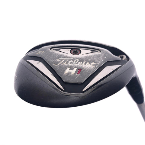 Used Titleist 816 H1 4 Hybrid / 21 Degrees / Stiff Flex