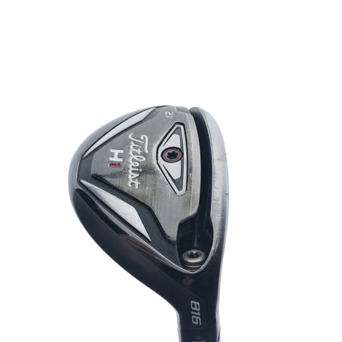 Used Titleist 816 H1 4 Hybrid / 21.0 Degrees / Stiff Flex