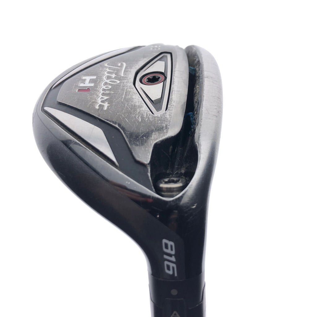 Used Titleist 816 H1 4 Hybrid / 23 Degrees / X-Stiff Flex
