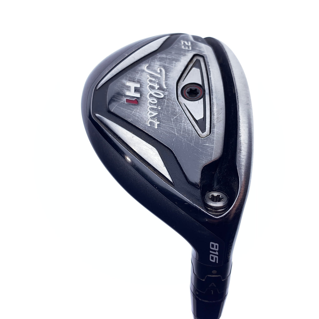 Used Titleist 816 H1 5 Hybrid / 23.0 Degrees / Stiff Flex