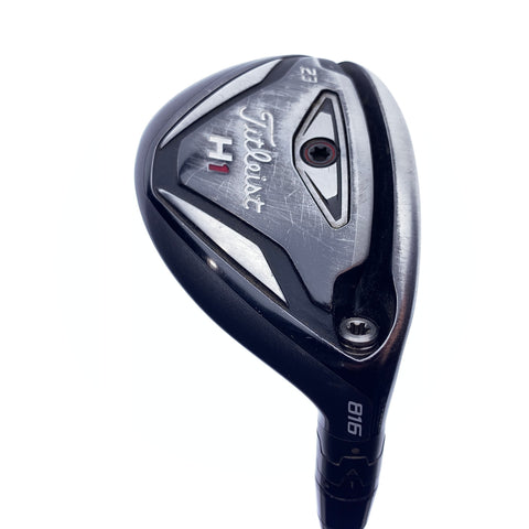 Used Titleist 816 H1 5 Hybrid / 23.0 Degrees / Stiff Flex