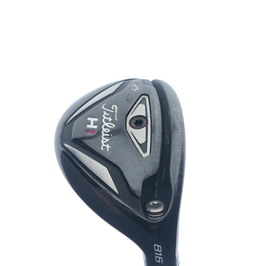 Used Titleist 816 H1 6 Hybrid / 25.0 Degrees / Regular Flex
