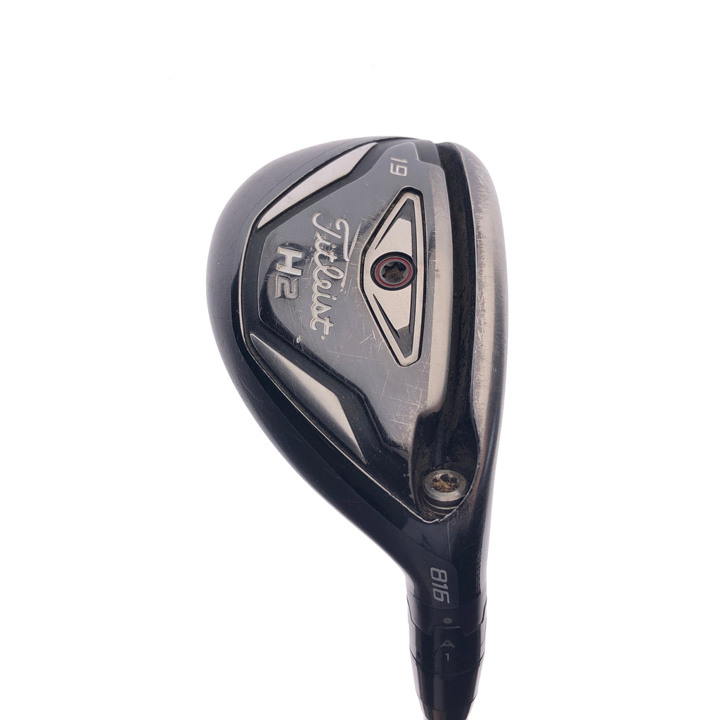 Used Titleist 816 H2 3 Hybrid / 19 Degrees / Stiff Flex