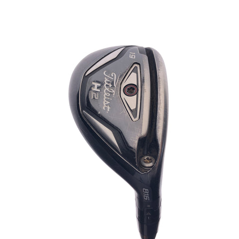 Used Titleist 816 H2 3 Hybrid / 19 Degrees / Stiff Flex
