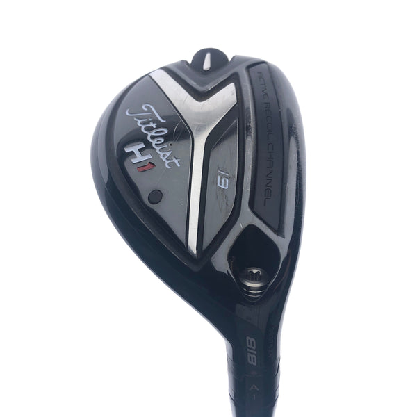 Used Titleist 818 H1 3 Hybrid / 19 Degrees / Stiff Flex