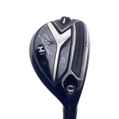 Used Titleist 818 H1 4 Hybrid / 21 Degrees / Stiff Flex