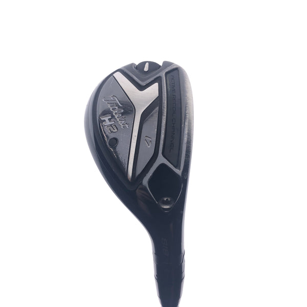 Used Titleist 818 H2 2 Hybrid / 17 Degrees / Stiff Flex