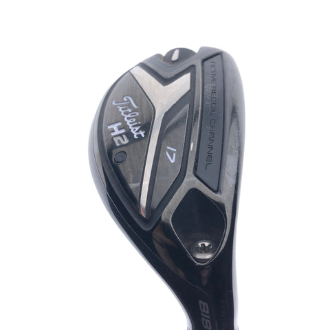 Used Titleist 818 H2 2 Hybrid / 17 Degrees / Stiff Flex