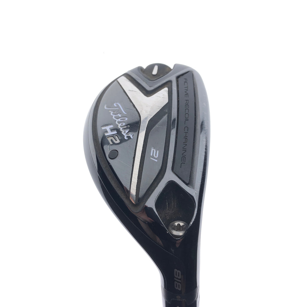 Used Titleist 818 H2 3 Hybrid / 21.0 Degrees / Regular Flex