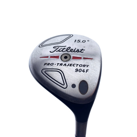 Used Titleist 904F 3 Fairway Wood / 15 Degrees / Regular Flex
