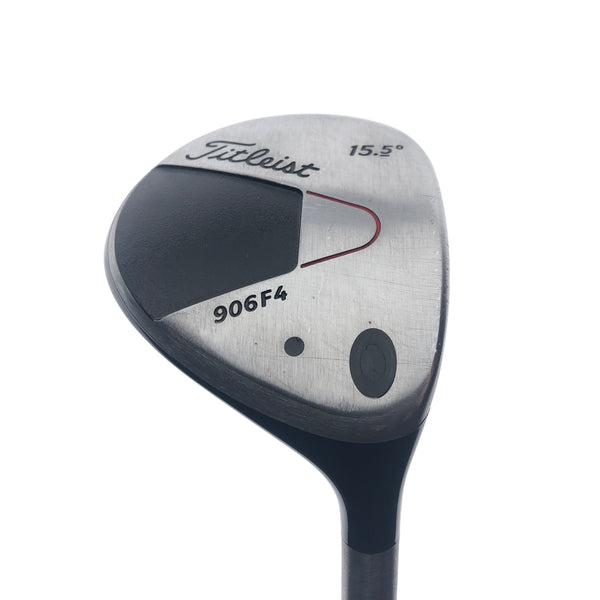 Used Titleist 906 F4 3 Fairway Wood / 15.5 Degrees / Stiff Flex