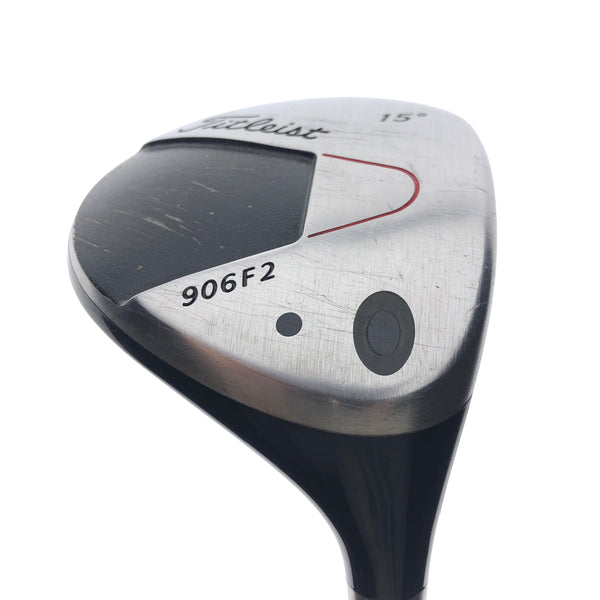 Used Titleist 906F2 3 Fairway Wood / 15 Degrees / Stiff Flex