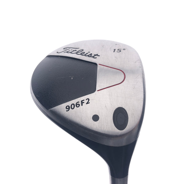 Used Titleist 906F2 3 Fairway Wood / 15 Degrees / Stiff Flex