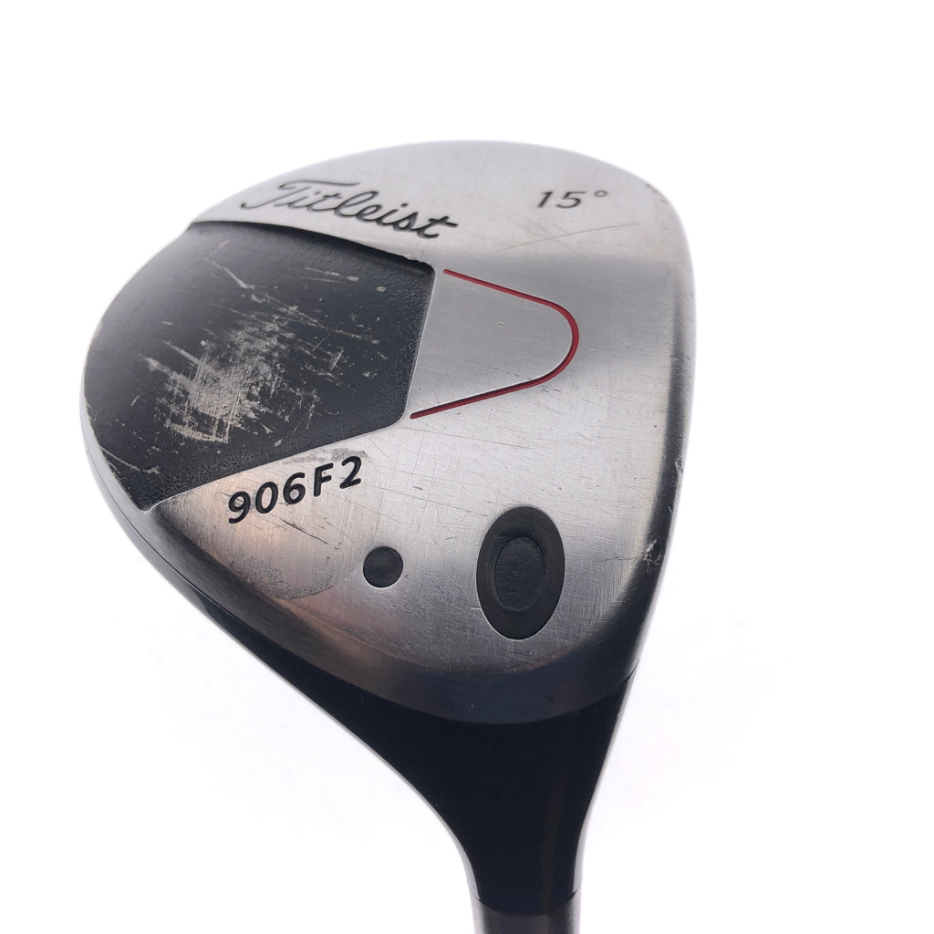 Used Titleist 906F2 3 Fairway Wood / 15 Degrees / X-Stiff Flex