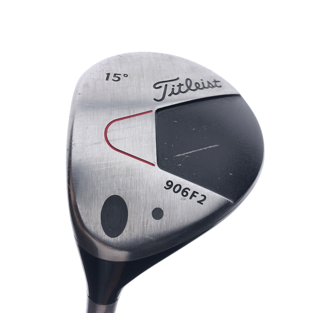 Used Titleist 906F2 3 Fairway Wood / 15.0 Degrees / Regular Flex / Left-Handed
