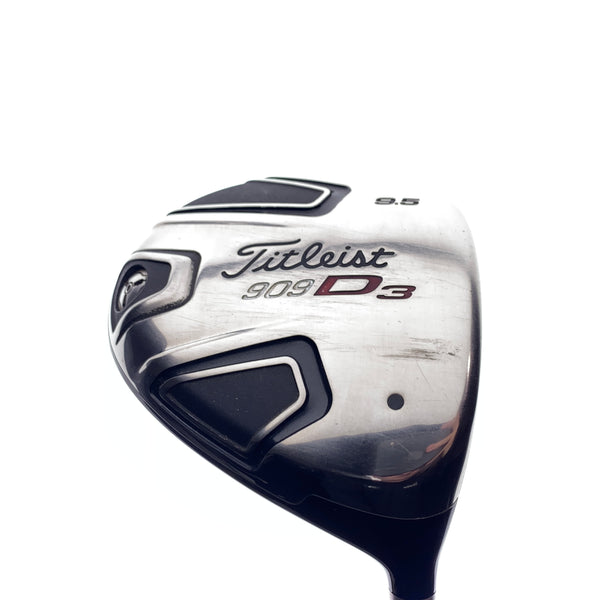 Used Titleist 909 D3 Driver / 9.5 Degrees / Stiff Flex