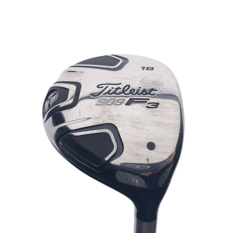 Used Titleist 909 F3 5 Fairway Wood / 18 Degrees / Regular Flex