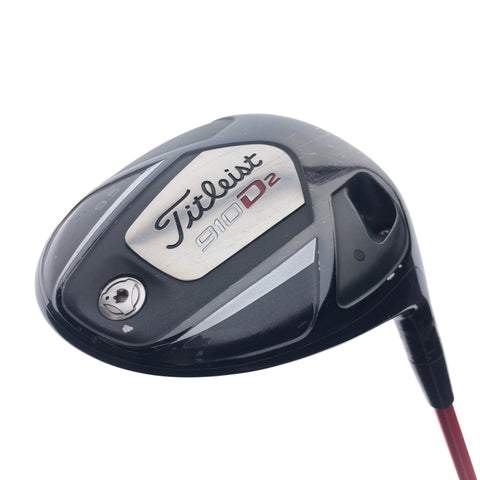Used Titleist 910 D2 Driver / 9.5 Degrees / Stiff Flex