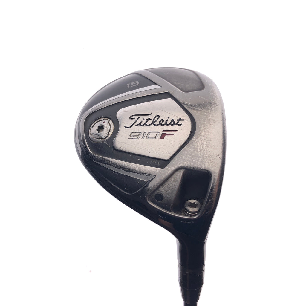 Used Titleist 910 F 3 Fairway Wood / 15 Degrees / Stiff Flex