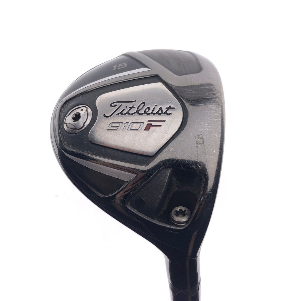 Used Titleist 910 F 3 Fairway Wood / 15 Degrees / Stiff Flex