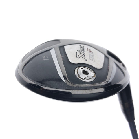 Used Titleist 910 F 3 Fairway Wood / 15.0 Degrees / Stiff Flex