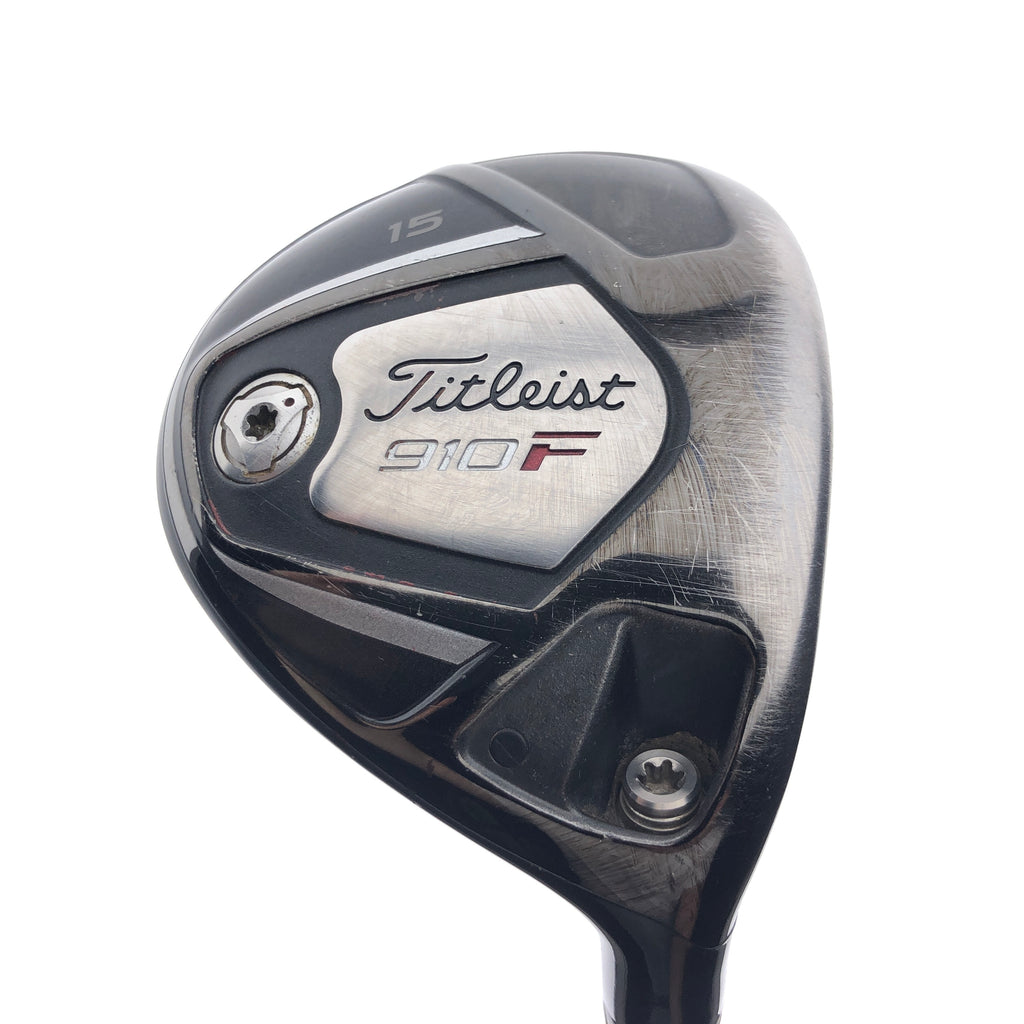 Used Titleist 910 F 3 Fairway Wood / 15.0 Degrees / Stiff Flex