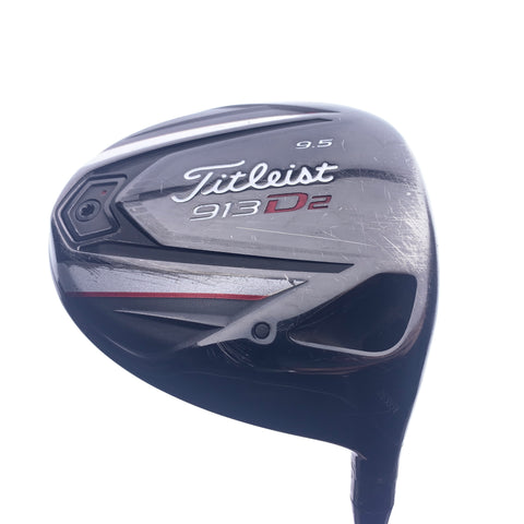 Used Titleist 913 D2 Driver / 9.5 Degrees / Regular Flex