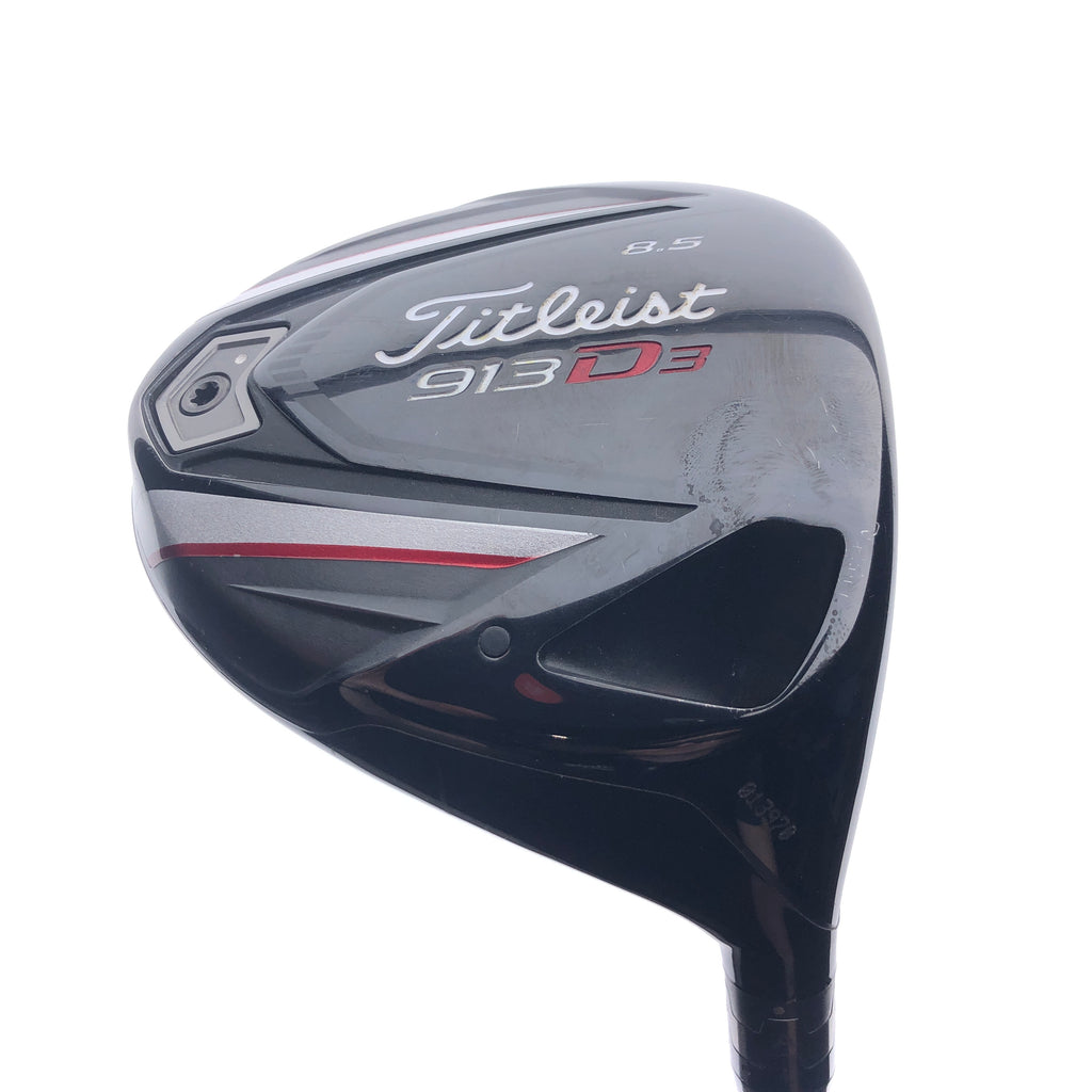 Used Titleist 913 D3 Driver / 8.5 Degrees / X-Stiff Flex