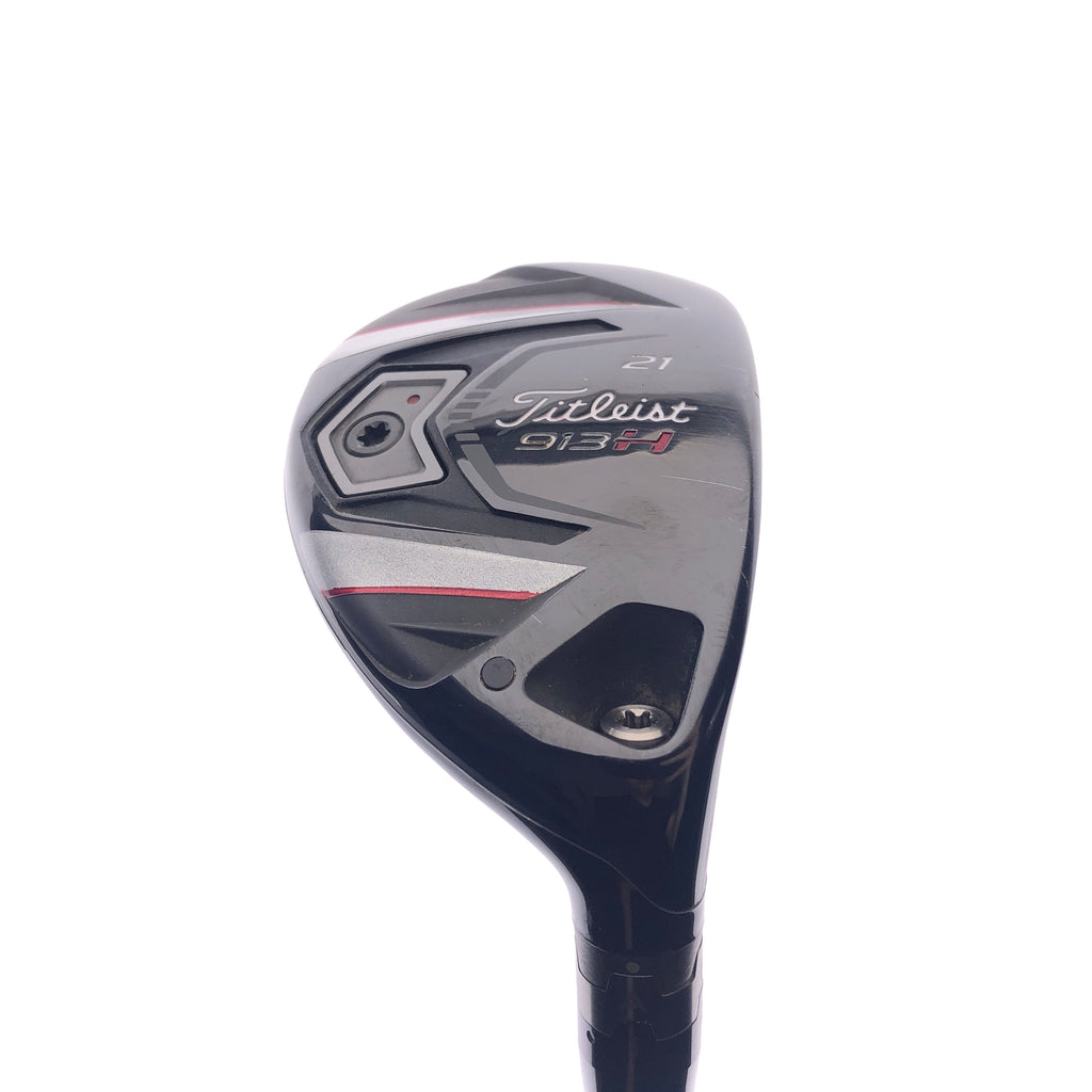 Used Titleist 913 H 4 Hybrid / 21 Degrees / Regular Flex